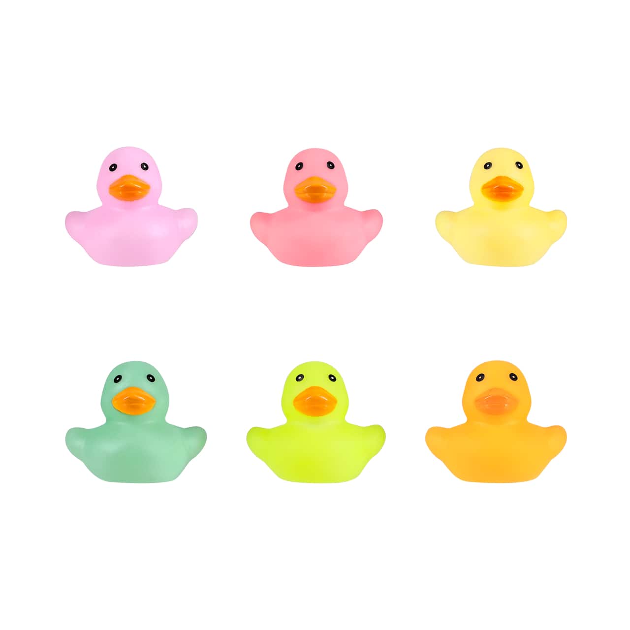 Pastel Mini Rubber Ducks by Creatology™